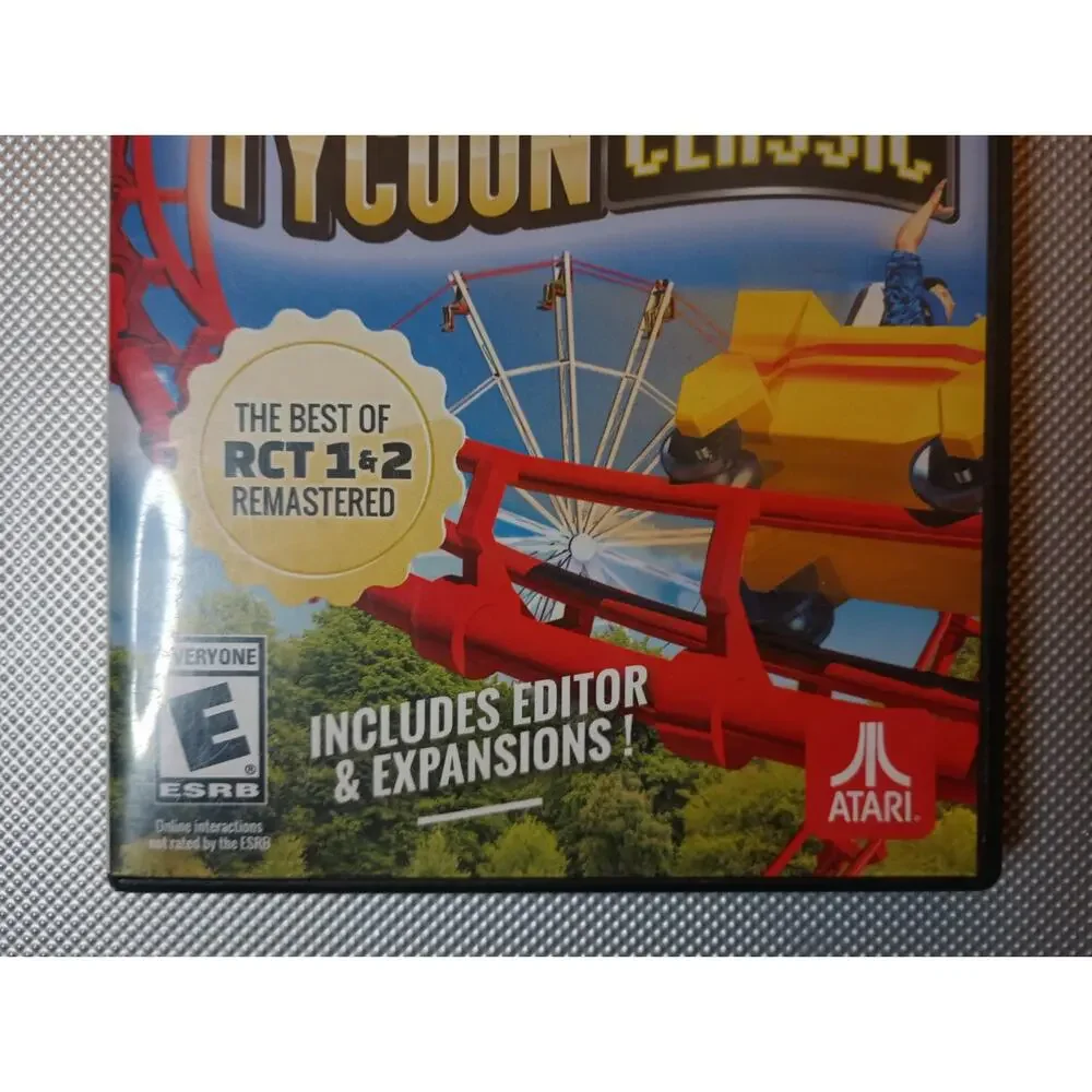 RollerCoaster Tycoon Classic. Windows/Mac. Remastered Game Rated E